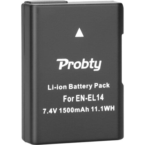 1x EN-EL14 EL14 EN-EL14a Camera Battery 1400mAh For Nikon P7800 P7700 P7100 D3400 D5500 D5300 D5200 D3200 D3300 D5100 D3100 Df