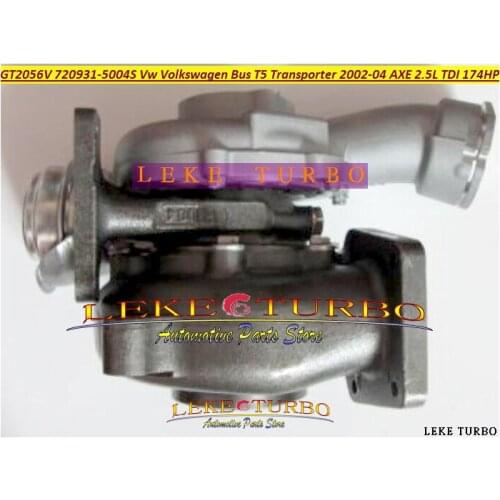 Free Ship GT2052V 720931 720931-5004S 720931-0001 070145701H 070145702A Turbo For VW For Volkswagen T5 Transporter AXE 2.5L TDI