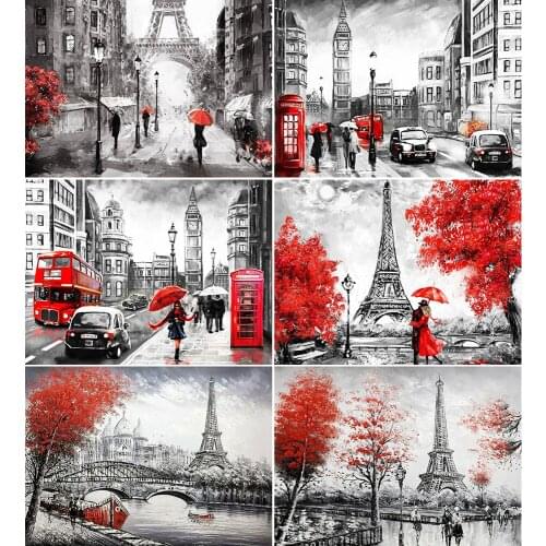 5D DIY Diamond Painting Exotic Landscape Characters 2 Exquisite Home Decoration Hanging Painting Gifts Can Be Customized