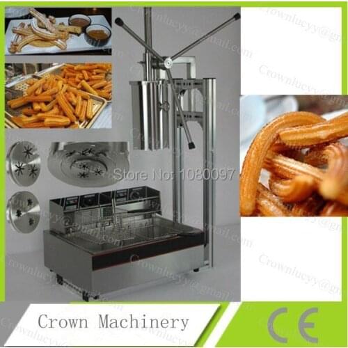 5L Spanish churro making Maker machine + 12L Electric fryer
