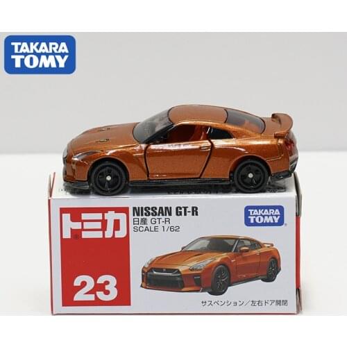 Takara Tomy Tomica JDM 1:62 Nissan GTR R35 Skyline Alloy Diorama Car Model Collection Miniature Carros NO23 Toys