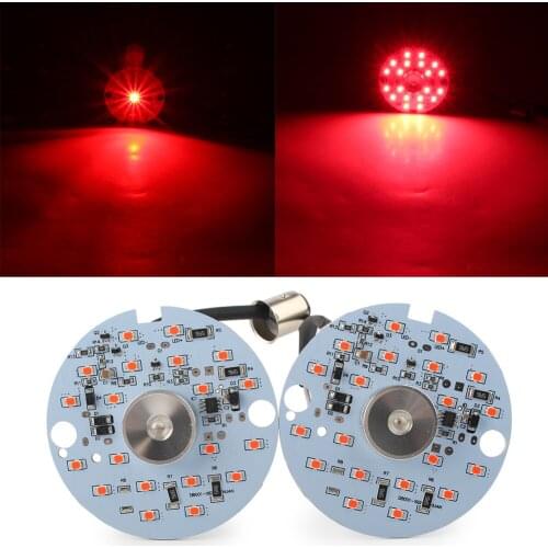 Motorcycle 12V Red Turn Signal Light Blinker Indicator Bulb Daytime Running Lamp For Harley Davidson Touring