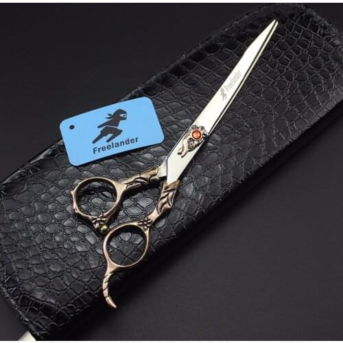 7inch Pet Grooming Cutting Scissor Fire Personality Japan 440C High Quality Pet Groomer Supply Dog Hairdressing Shear Clipper