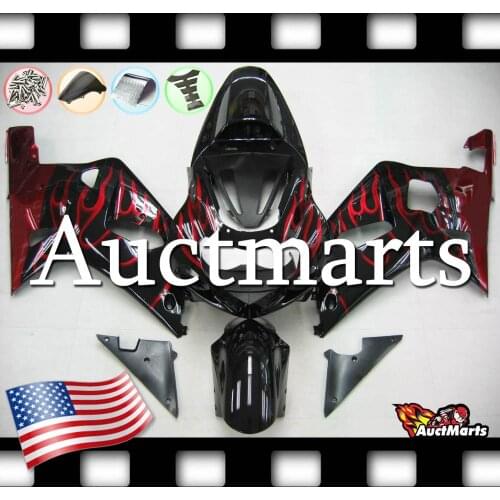 For Suzuki GSXR 600 GSX-R600 K1 01 02 03 2001 2002 2003 Fairing Bodywork (P/N:2a17)