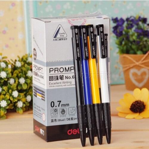 Wholesale 4 pcs/set Click type Ball Point Pen 0.7mm Classic School & Office Sign Exam Business Smooth Quality supplies