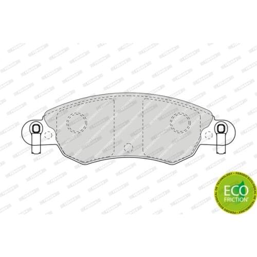 FRONT BRAKE BALATASI CITROEN C5 EW7A EW7J4 (1,8 16V) / (FISLI) 425214