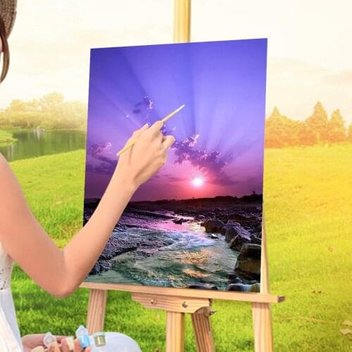 Landscape Sea DIY Paint By Numbers Kit Acrylic Paints 50*70 Painting On Canvas Handmade Crafts For Adults Handicraft