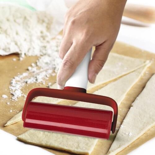 Plastic Rolling Pin Pastry Cookie Dough Pizza Baking Roller Kitchen Utensil Tool