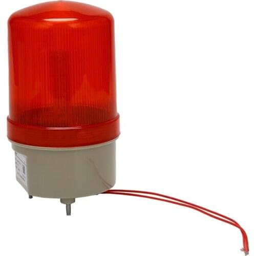 Industrial Flashing Sound Alarm Light,BEM-1101J 220V Red LED Warning Lights Acousto-Optic Alarm System Rotating Light Emergency