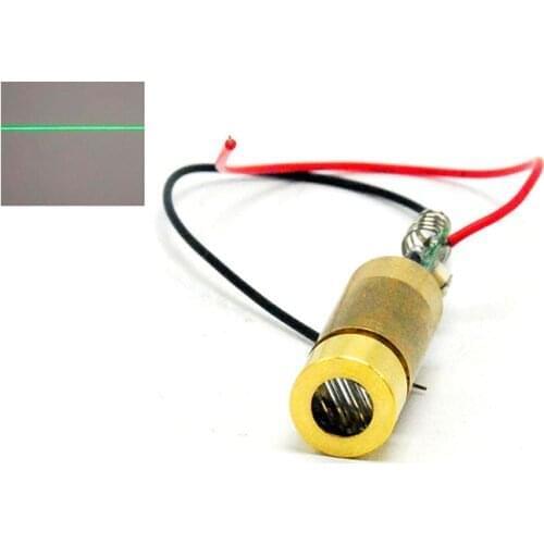 Industrial/Lab 20mW 532nm Green Laser Diode Module DC3V-4.2V Lazer Dot Line Unit