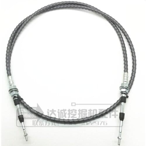 Free shipping for Excavator parts Komatsu 60 120 200 220 300 400-3-5-6-7-8 accelerator cable digger