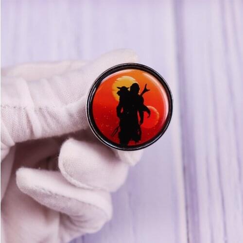 The Old Way Pin Button Badge Clothes Bag Hat Fashion Jewelry Decor