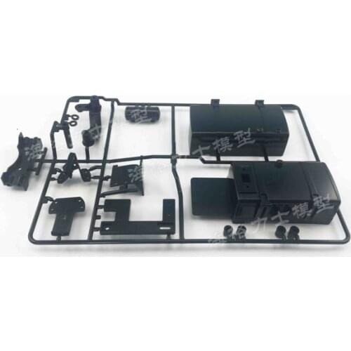 1/14 Benz 1851 Drag Head Truck Fuel tank beam rudder frame shell buckle seat Q Plate part for TAMIYA Actros DIY RC Tractor Truck