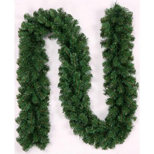 2.7m Christmas garland green Christmas rattan Christmas ornaments Christmas decorations for home free shipping