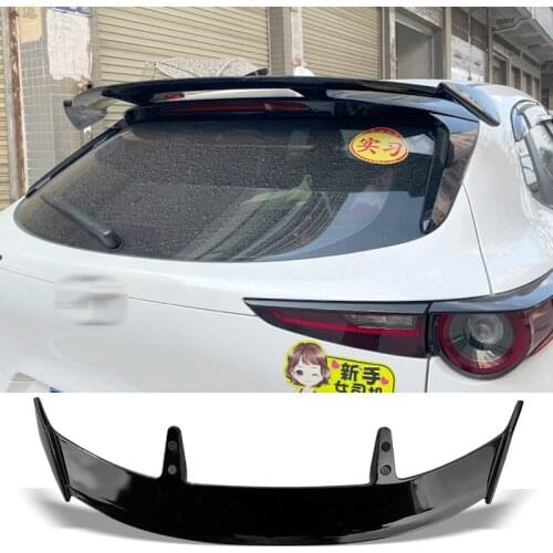 Trunk Spoiler Universal ABS Material Car Tail Rear Trunk Wing Spoiler For Mazda CX30 CX-30 Generic Type
