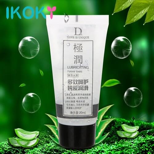 IKOKY 20ML Vagina Anal Lubricants Sexual Enhancement Massage Oil Sex Toys for Women and Men Water Lube Adult Sex Lubricants