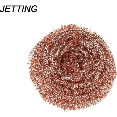JETTING 1 pc 2017 New Arrival Reuseable Soldering Solder Iron Tip Cleaner Steel Cleaning Wire Sponge Ball Soldering Accessory