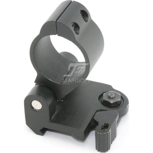 JJ Airsoft Flip to Side QD Mount for Aimpoint/Eotech 30mm (Black/Tan) Replica