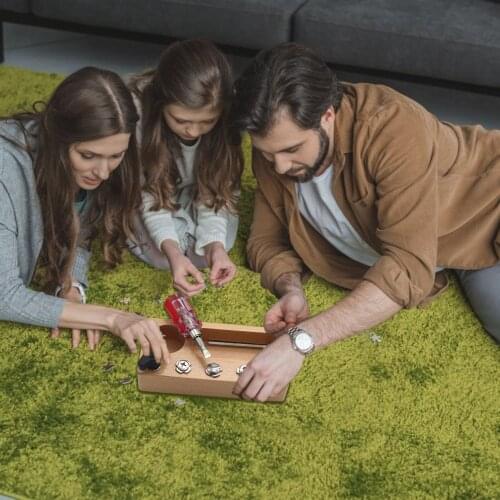 Montessori Screw Driver Board Sets Kids Screw Materials Practical Basic Life Skills Educational Learning Toy For Everybody