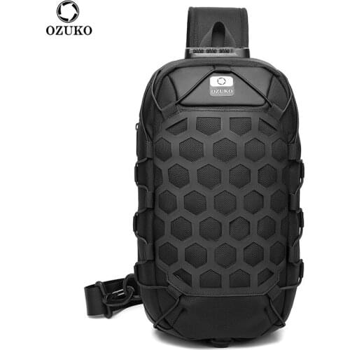 Xiaomi Fashion Men Chest Bag Messenger Bag Mens Waterproof Oxford Cloth Casual Shoulder Crossbody Fitness Sports Bag