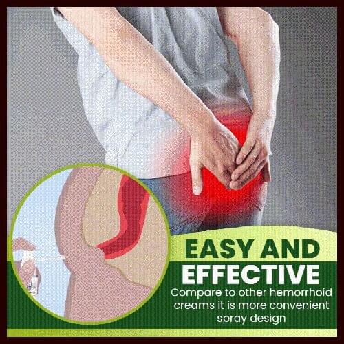 New health care Natural Herbal Hemorrhoid Spray 30MLTreatment Internal Hemorrhoids Piles External Anal Fissure