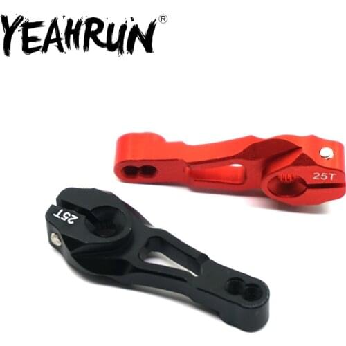 YEAHRUN 25T Adjustable Alloy Metal Servo Arm for TRAXXAS TRX-4 trx4 1/10 RC Crawler Car Upgrade Parts