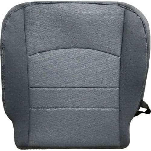For Dodge Ram 1500 2500 3500 2013 2014 2015 - 2018 Driver Bottom Fabric Seat Cover Replacement Gray