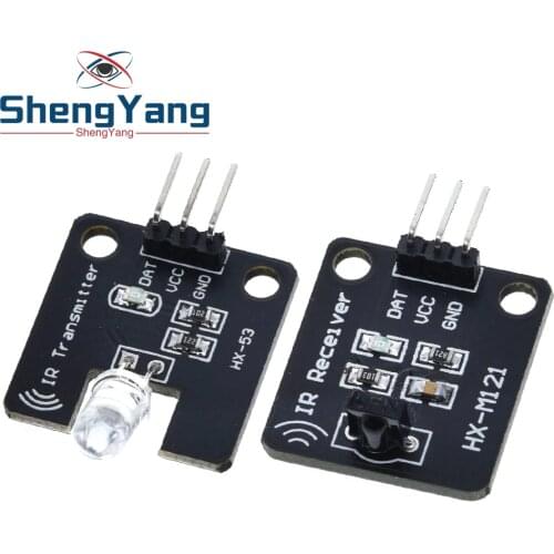 1set/lot Ir Infrared Transmitter Module Ir Digital 38khz Infrared Receiver Sensor Module For Arduino Electronic Building Block