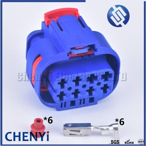 1 set TE 6 pin 3-2109441-1 Female Automotive waterproof Connector Auto Electronic Plug 2109441-1