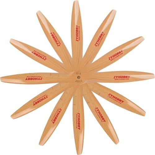 1PCS 22*12 Wooden propeller Gasoline Gas Propeller Prop For Fixed Wing RC Model Plane