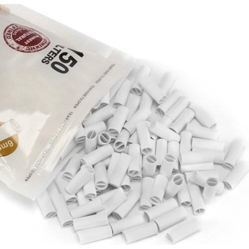 1 Pack 150Pcs Hand-rolled Cigarette Paper Per Rolled Tips Natural Prerolled For Cigarette Rolling Paper 6MM