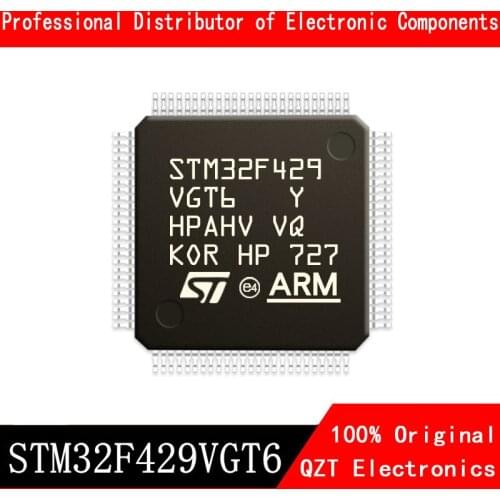 5pcs/lot new original STM32F429VGT6 STM32F429 LQFP100 microcontroller MCU In Stock