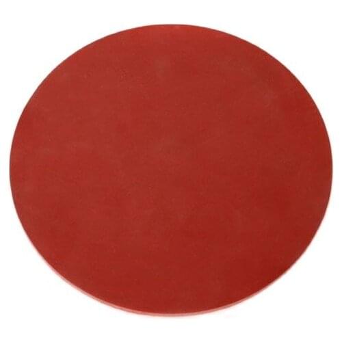 6 Inch High-elastic Round Dumb Drum with Natural and Tasteless Imported Rubber Drumhead Red Hard Paint Board Non-slip Cushion