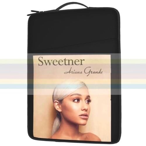 Album Cover Ariana Grande Sweetener Waterproof laptop bag 13 14 15 inch. Laptop bag protective cover for briefcase