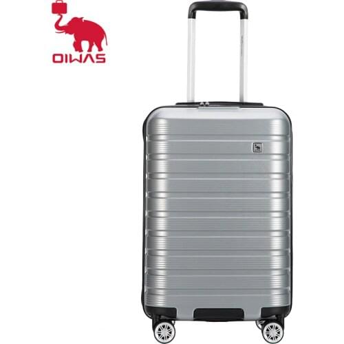 Oiwas Rolling Luggage Suitcase Wear-Resistant Travel bag on wheel 20/24 inch Silent Spinner Wheels Trolley Luggage Business Trip
