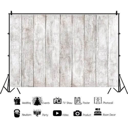 Grunge Wooden Board Baby Shower Decro Newborn Food Doll Pet Portrait Photozone Photophone Photography Backdrop Photo Background