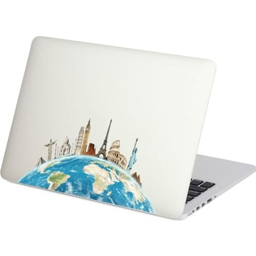 World Scenic Spots Laptop Sticker for Macbook Decal Pro 16" Air Retina 11 12 13 15 inch Mac Book Mi Notebook Cover Skin Sticker