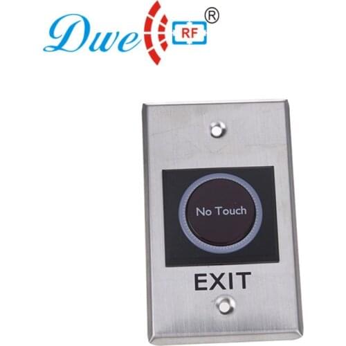 Stainless steel access control no touch NO/NC/COM infrared sensor door exit button
