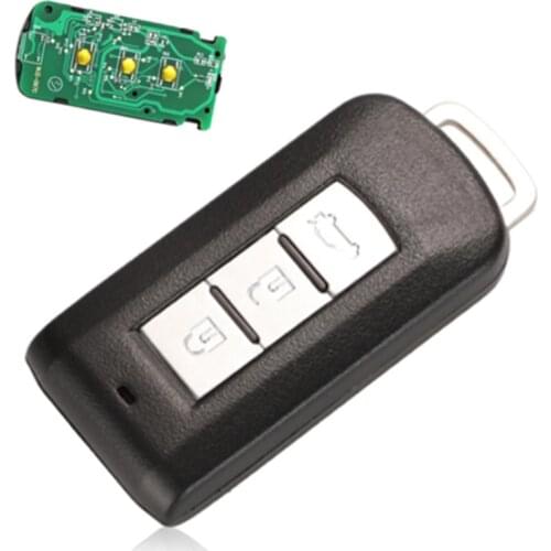 3 Buttons Smart Remote key KEYLESS FSK 433MHz ID46 PCF7952 Chip For Mitsubishi Lancer Outlander ASX Eclipse Cross 7952 7938