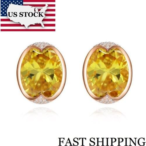 Женские золотые серьги Uloveido China At AliExpress