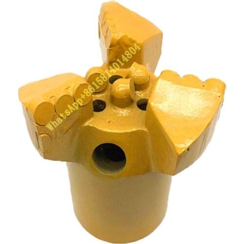 High quality core drilling bit 3 wings concave drills 50mm - 200mm PDC drilling bit geological prospecting bits for 50 / 42 pipe