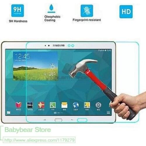 For Samsung Galaxy Tab S 10.5 T800 T805 T807 Tempered Glass screen Protector 2.5 9h Safety Protective Film On TabS