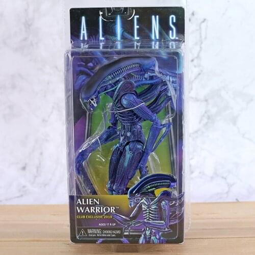 NECA ALIENS Club Exclusive 2019 Alien Warrior PVC Action Figure Toys