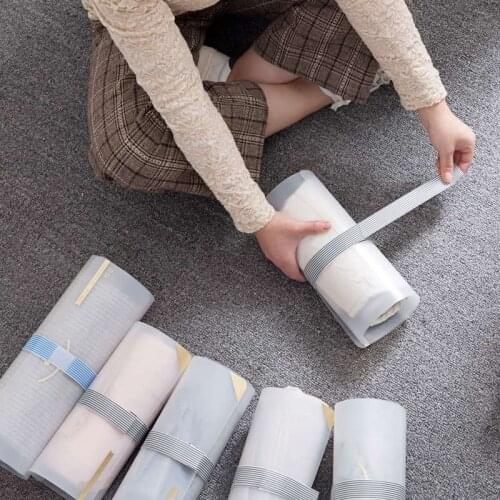 1PC Wardrobe Clothes Folding Board Transparent Clothing Roll Boards Travel Shirt Pants Folding Cloth Pegs Organize Storage Board