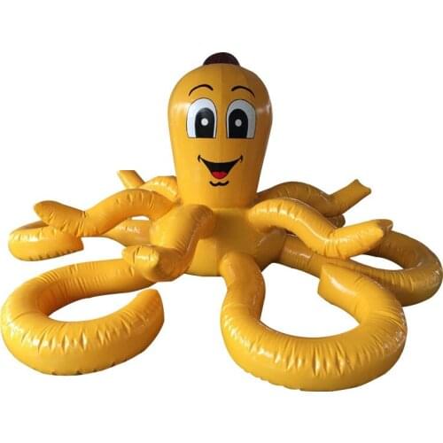 3m Inflatable Octopus Ocean theme with Blower Lovely Squid Balloon Swimming Pool Mat Water Park Play Equipment