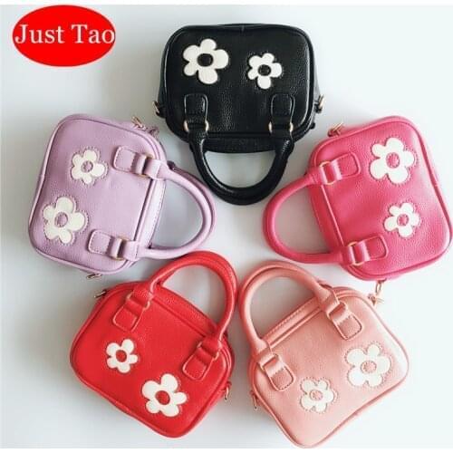 DHL Free Shipping Just Tao Kids flower handbags baby mini totes NEW style shoulder bags Child messenger Bags Purse JTD018