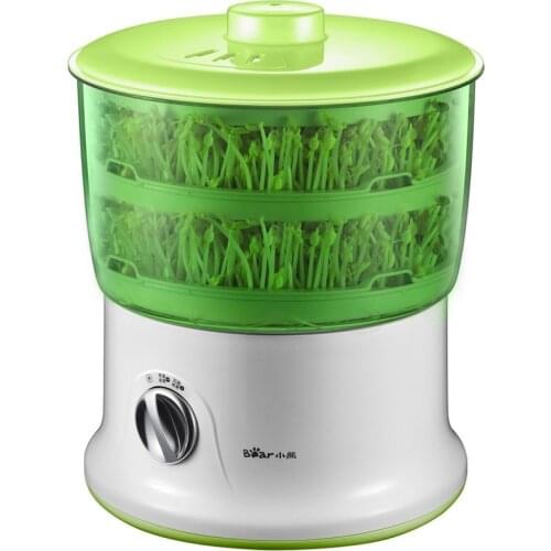 Household Automatic Electric Bean Sprouts Machine Multifunctional Healthy DIY Bean Sprouts Seeds Growing Machine Bear DYJ-S6365