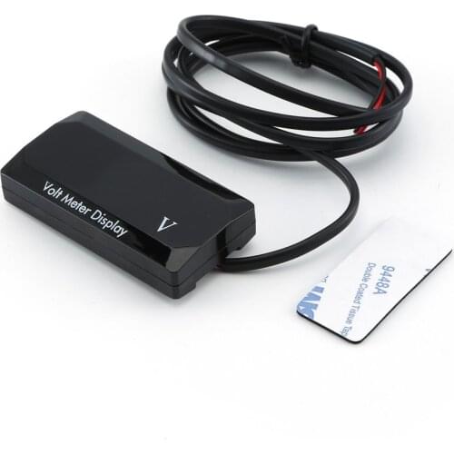 Mini LED Display Digital Voltmeter Panel Volt Voltage Meter Tester Reverse connection protection 12V For Car motorcycle