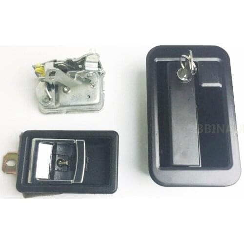For HYUNDAI R225-7 R215-7 Cab door lock assembly excavator accessories