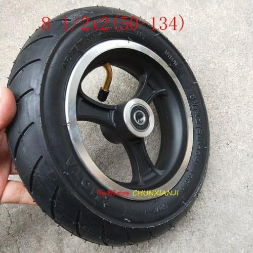 Lightning Shipment 8.5 Inch 8.5x2 8 1/2x2 Electric Vehicle Tire Hub Child Bicycle Tire 81/2*2 Wheel with Hub Good Quality